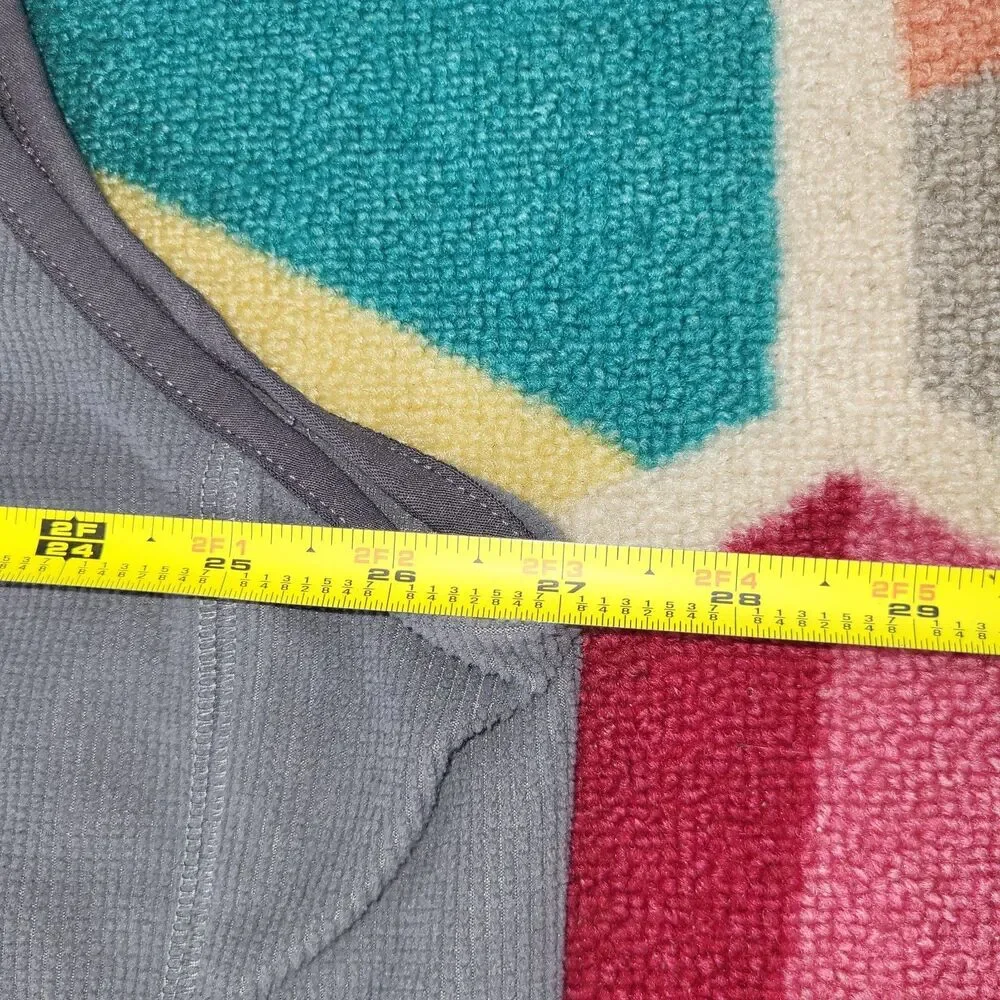 Duluth Trading‎ Men's Grey Full Zip Vest Size Large